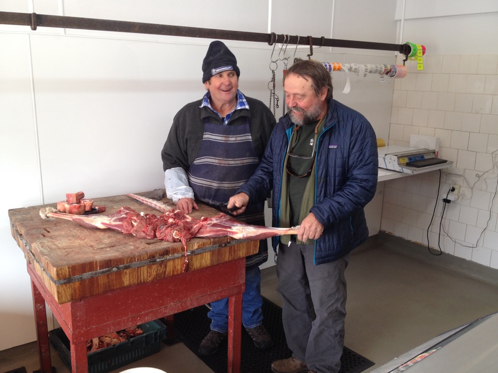 What do you get from a Tasmanian butcher?  Kangaroo of course.